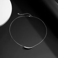 Fashion Geometric Elbow Titanium Steel Necklace Wholesale main image 6