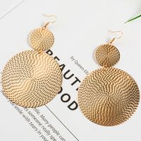 Fashion Atmosphere Circle Small Disc Alloy Earrings Wholesale main image 3