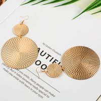 Fashion Atmosphere Circle Small Disc Alloy Earrings Wholesale main image 5