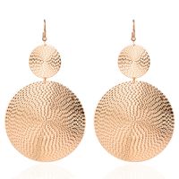 Fashion Atmosphere Circle Small Disc Alloy Earrings Wholesale main image 6