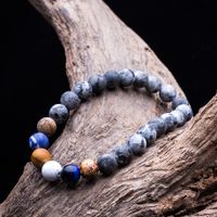 Bracelet En Perles Rondes Simples En Pierre Naturelle main image 3