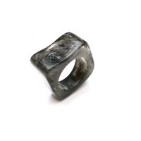 Geometrischer Ring Aus Korea-acryl, Zweiteilig main image 5