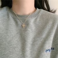Fashion Heart-shape Alloy Necklace Wholesale main image 1