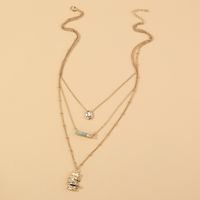 Fashion Irregular Natural Stone Multi-layer Necklace Wholesale main image 1