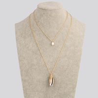 New Fashion Style Freshwater Pearl Pendant Multi-layer Necklace main image 1