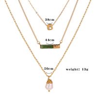 Fashion Multi-layer Natural Miyuki Bead Necklace sku image 1