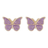 Nouvelles Boucles D&#39;oreilles Papillon Style Simple sku image 2