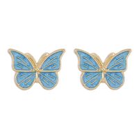 Fashion Simple Style Butterfly New Earrings sku image 3