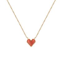 Fashion Heart-shape Stainless Steel Necklace Wholesale main image 3