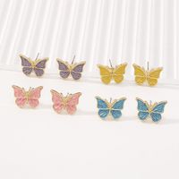 Fashion Simple Style Butterfly New Earrings main image 3