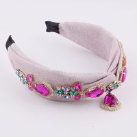 New Fashion Style Diamond-studded Gemstone Headband main image 6