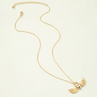 Fashion Heart-shaped Angel Alloy Necklace main image 5