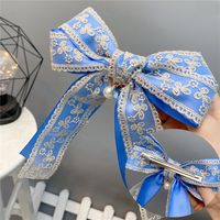 Korean Style Lace Double-layer Bow Hairpin sku image 8