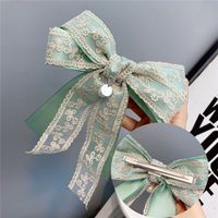 Korean Style Lace Double-layer Bow Hairpin sku image 11