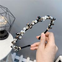 Bandeau De Perles De Cristal Imitation De Style Coréen En Gros sku image 1