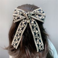 Korean Style Lace Double-layer Bow Hairpin main image 6