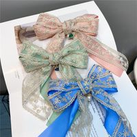 Korean Style Lace Double-layer Bow Hairpin main image 5