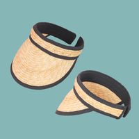 Fashion Empty Top Sunshade Breathable Straw Fisherman Hat main image 4