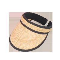 Fashion Empty Top Sunshade Breathable Straw Fisherman Hat main image 6