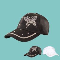 Fashion Butterfly Sunshade Sunscreen Cap Wholesale main image 1