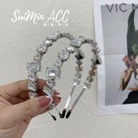 Baroque Full Diamond Alloy Headband Wholesale main image 3