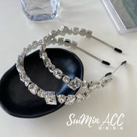 Baroque Full Diamond Alloy Headband Wholesale main image 4