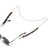 Fashion Octagonal Crystal Multicolor Glasses Chain main image 6