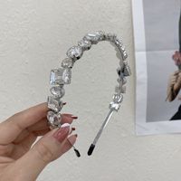 Baroque Full Diamond Alloy Headband Wholesale sku image 1