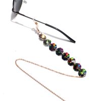 Mode Achteckige Kristall Mehrfarbige Brille Kette sku image 2