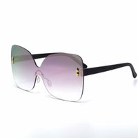 New Korean Simple Style Fashion Big Frame Sunglasses main image 4