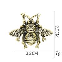 Ensemble De Broche De Placage En Alliage D&#39;abeille Insecte Style Rétro Style Punk main image 6
