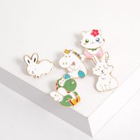 Bande Dessinée Créative Mignonne Petite Broche De Costume De Lapin Dinosaure main image 6