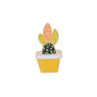 Casual Cactus Flower Alloy Enamel Metal Unisex Brooches sku image 16