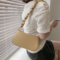 Fashion Solid Color Shoulder Messenger Small Square Bag main image 1