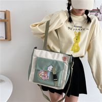 Fashion Contrast Color Shoulder Messenger Bag Wholesale main image 5