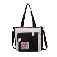 Fashion Contrast Color Shoulder Messenger Bag Wholesale main image 3