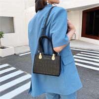 Fashion Stone Pattern Solid Color Shoulder Messenger Bag main image 6