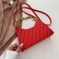 Fashion Solid Color Chain Shoulder Messenger Bag sku image 2