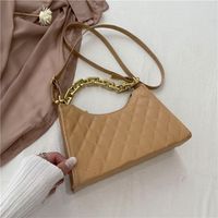 Fashion Solid Color Chain Shoulder Messenger Bag sku image 3