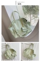 Fashion Solid Color Large Capacity Chain Shoulder Bag Wholesale sku image 3
