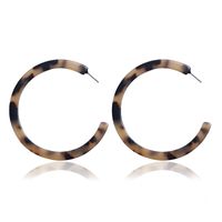 Simple Fashion Creative Acrylic C-shaped Earrings sku image 4
