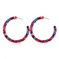 Simple Fashion Creative Acrylic C-shaped Earrings sku image 6