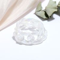 Korean Fashion Style Jelly Color Chain Ring Set sku image 1
