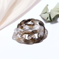 Korean Fashion Style Jelly Color Chain Ring Set sku image 7