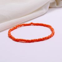 Candy Color Bead Anklet Simple Multi-purpose Beach Footwear main image 5