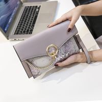 Fashion Snake Pattern Chain Clutch Wholesale main image 4