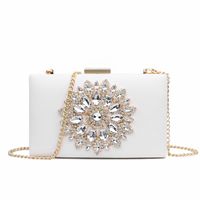 Fashion Diamond Chain Shoulder Messenger Bag main image 3