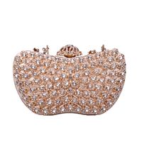 Fashion Shell Pearl Rhinestone Messenger Small Bag main image 6