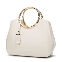 Large Pu Leather Fashion Dome Bag Handbag sku image 1