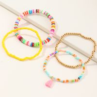 Simple Fashion Style Tassels Adjustable Rice Bead Bracelet Set main image 6